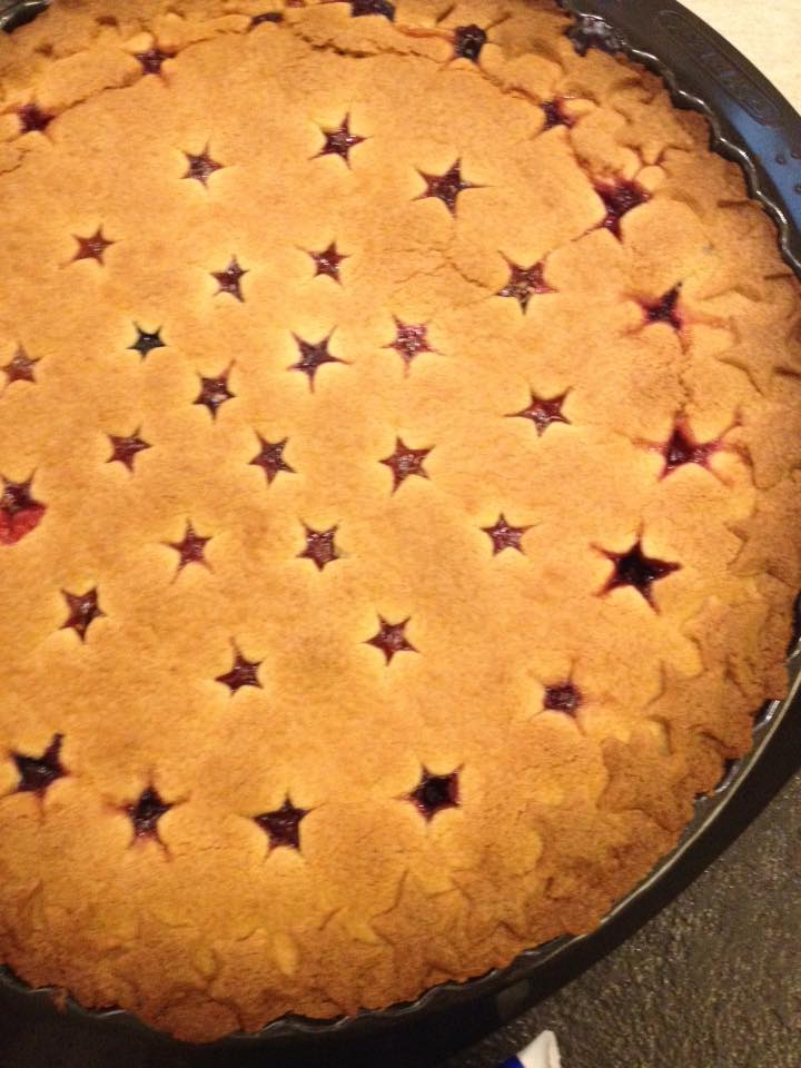 crostata ai frutti rossi