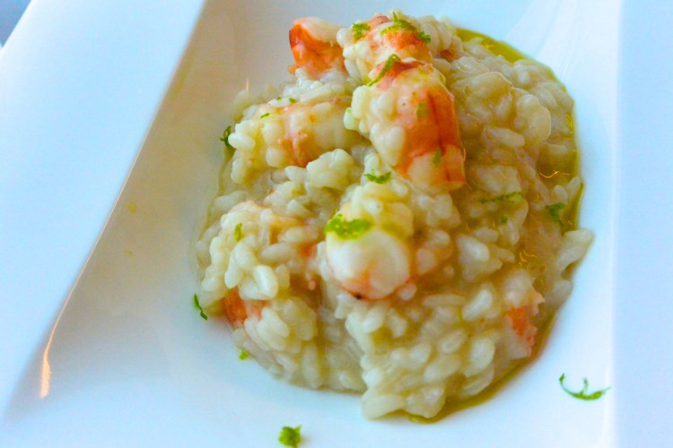 risotto gamberi e limone